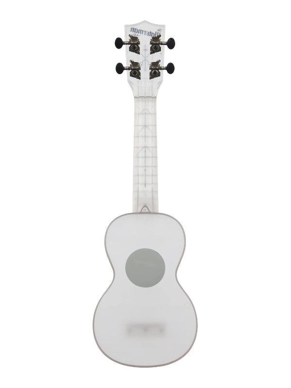 Kala KA-WMT-CL-S Frosted Glass Transparent Soprano Waterman Ukulele
