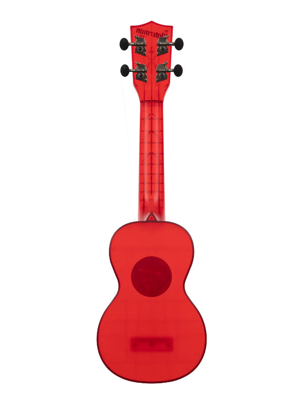 Kala KA-WMT-RD-S Maritime Red Transparent Soprano Waterman Ukulele