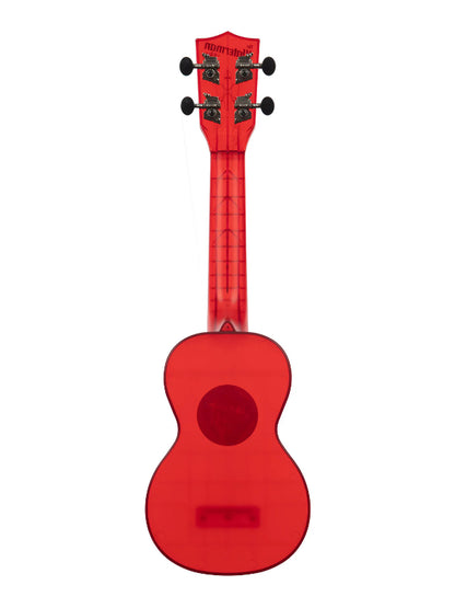 Kala KA-WMT-RD-S Maritime Red Transparent Soprano Waterman Ukulele