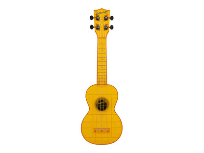 Kala KA-WMT-YL-S Amber Yellow Transparent Soprano Waterman Ukulele