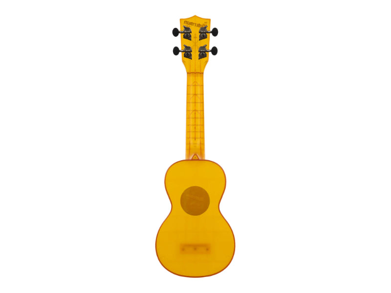 Kala KA-WMT-YL-S Amber Yellow Transparent Soprano Waterman Ukulele