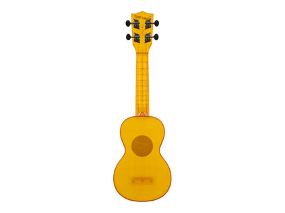 Kala KA-WMT-YL-S Amber Yellow Transparent Soprano Waterman Ukulele
