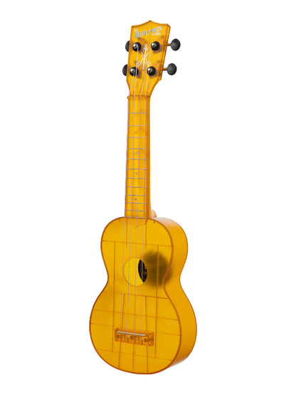 Kala KA-WMT-YL-S Amber Yellow Transparent Soprano Waterman Ukulele