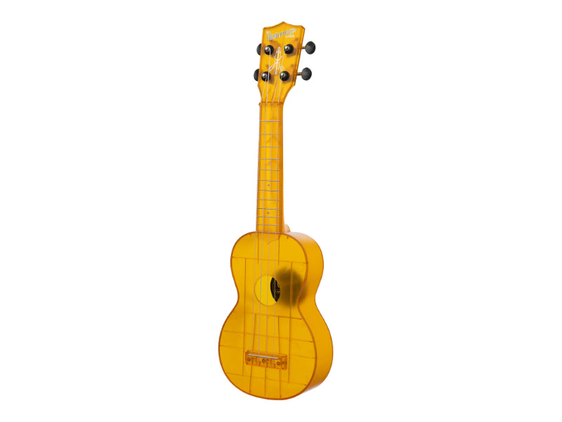 Kala KA-WMT-YL-S Amber Yellow Transparent Soprano Waterman Ukulele