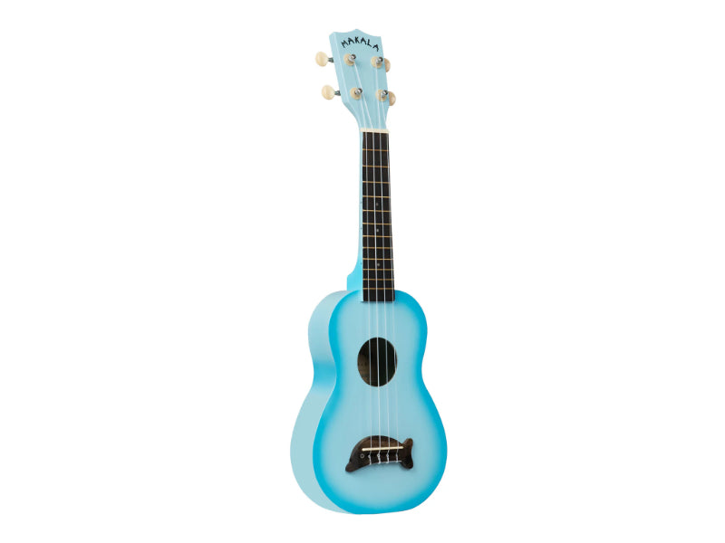 Kala MK-SD/LBLBURST Light Blue Burst Soprano Dolphin Ukulele
