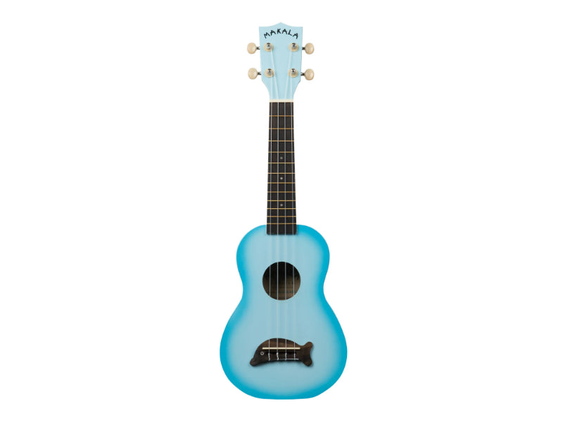Kala MK-SD/LBLBURST Light Blue Burst Soprano Dolphin Ukulele