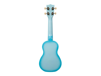 Kala MK-SD/LBLBURST Light Blue Burst Soprano Dolphin Ukulele