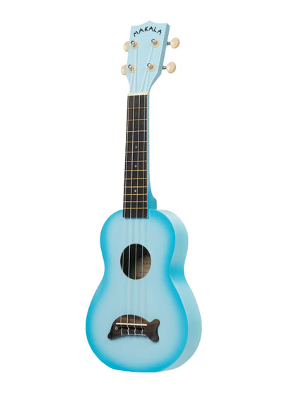 Kala MK-SD/LBLBURST Light Blue Burst Soprano Dolphin Ukulele
