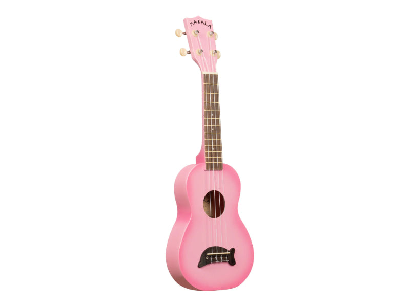 Kala MK-SD/PKBURST Pink Burst Soprano Dolphin Ukulele