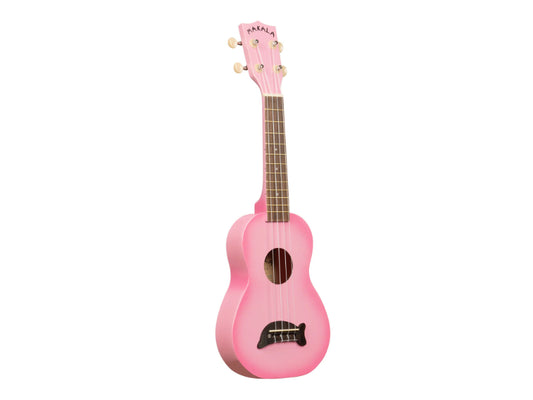 Kala MK-SD/PKBURST Pink Burst Soprano Dolphin Ukulele
