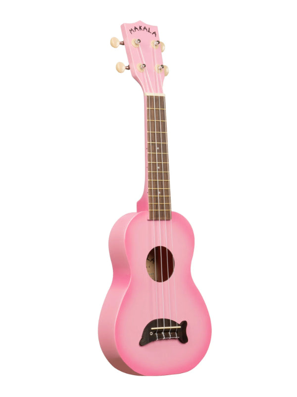 Kala MK-SD/PKBURST Pink Burst Soprano Dolphin Ukulele