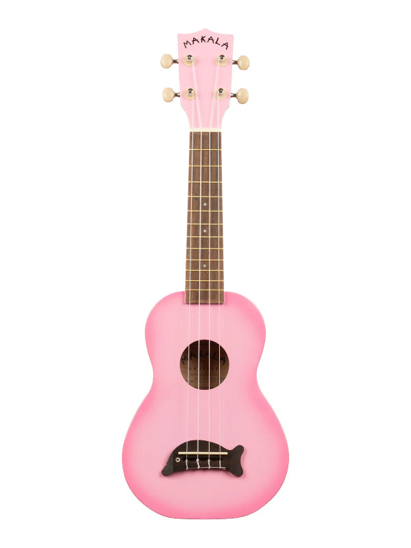 Kala MK-SD/PKBURST Pink Burst Soprano Dolphin Ukulele