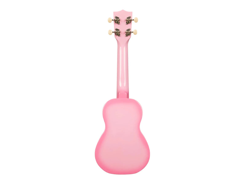 Kala MK-SD/PKBURST Pink Burst Soprano Dolphin Ukulele