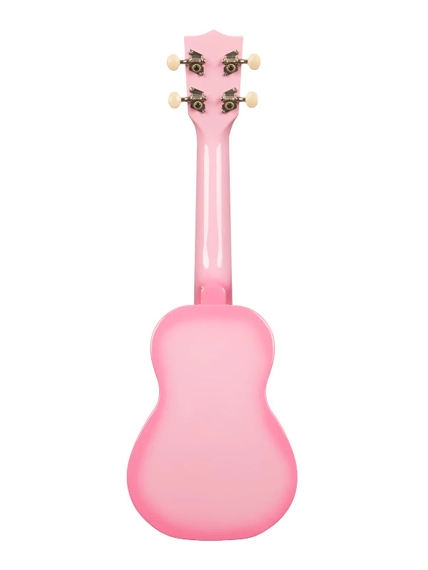 Kala MK-SD/PKBURST Pink Burst Soprano Dolphin Ukulele