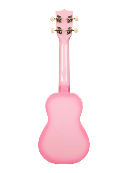 Kala MK-SD/PKBURST Pink Burst Soprano Dolphin Ukulele