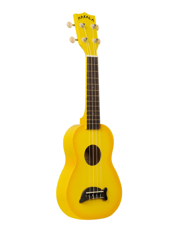 Kala MK-SD/YLBURST Yellow Burst Soprano Dolphin Ukulele