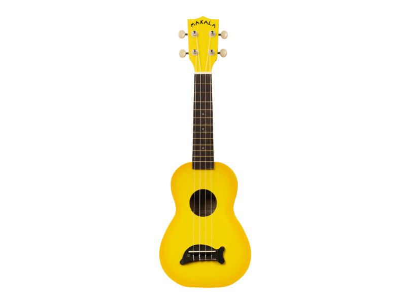 Kala MK-SD/YLBURST Yellow Burst Soprano Dolphin Ukulele