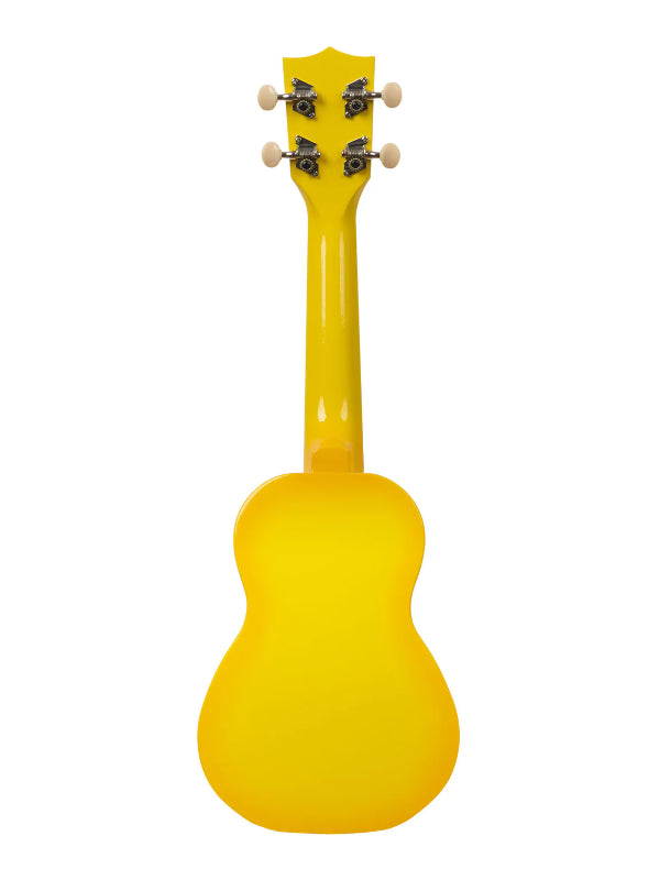 Kala MK-SD/YLBURST Yellow Burst Soprano Dolphin Ukulele