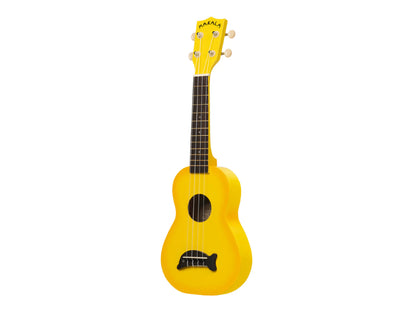 Kala MK-SD/YLBURST Yellow Burst Soprano Dolphin Ukulele