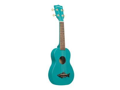Kala MK-SS/BLU Mako Blue Soprano Shark Ukulele