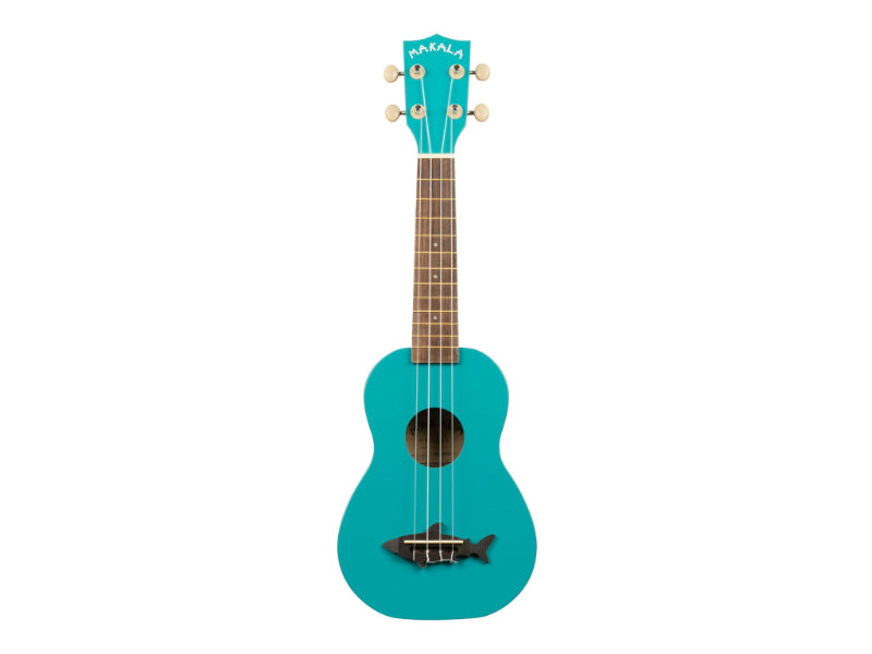 Kala MK-SS/BLU Mako Blue Soprano Shark Ukulele