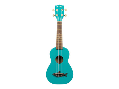 Kala MK-SS/BLU Mako Blue Soprano Shark Ukulele