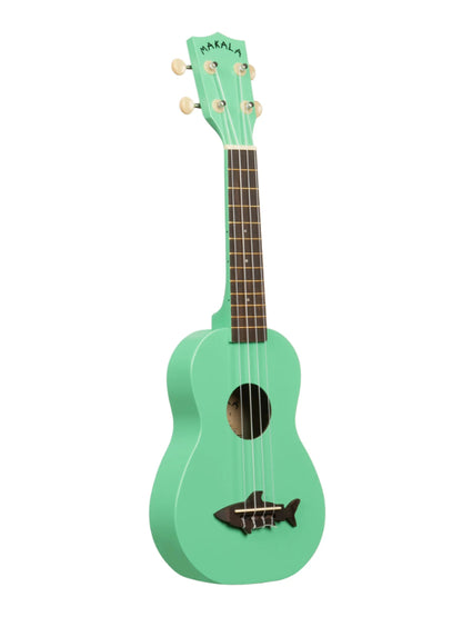 Kala MK-SS/GRN Surf Green Soprano Shark Ukulele