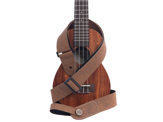 Kala STP-ECOWSK Whiskey Vegan Ukulele EcoStrap®