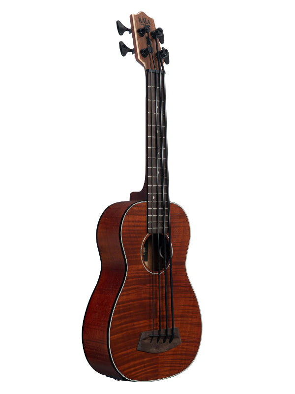 Kala UBASS-EM-FS/LH Exotic Mahogany Left-Handed Acoustic-Electric U•BASS® Ukulele