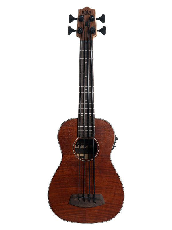 Kala UBASS-EM-FS/LH Exotic Mahogany Left-Handed Acoustic-Electric U•BASS® Ukulele