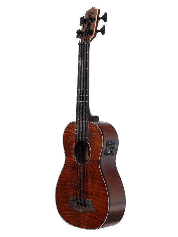 Kala UBASS-EM-FS/LH Exotic Mahogany Left-Handed Acoustic-Electric U•BASS® Ukulele