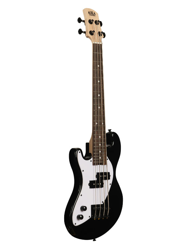 Kala UBASS-SB-BK-FS-L Electric Black Fretted U•BASS® Left-Handed Ukulele
