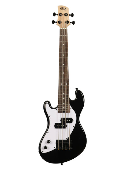 Kala UBASS-SB-BK-FS-L Electric Black Fretted U•BASS® Left-Handed Ukulele