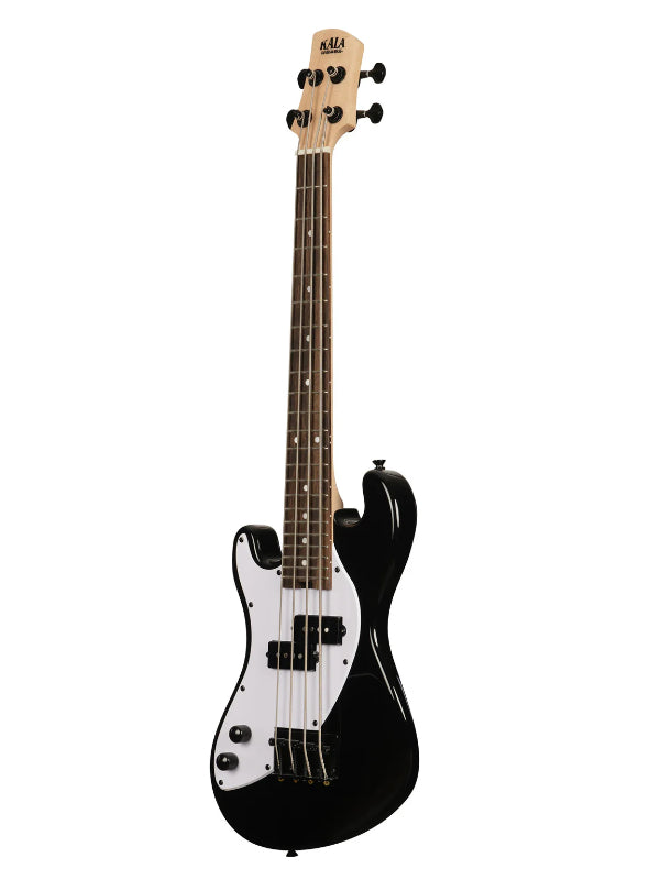 Kala UBASS-SB-BK-FS-L Electric Black Fretted U•BASS® Left-Handed Ukulele