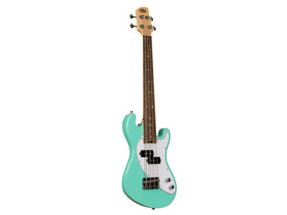 Kala UBASS-SB-GN-FS Electric Surf Green Fretted U-BASS Ukulele