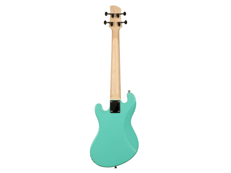 Kala UBASS-SB-GN-FS Electric Surf Green Fretted U-BASS Ukulele