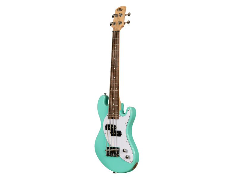 Kala UBASS-SB-GN-FS Electric Surf Green Fretted U-BASS Ukulele