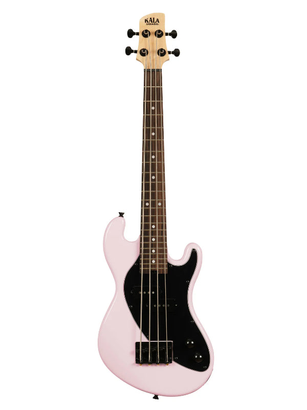 Kala UBASS-SB-LP-FS Electric Pale Pink Fretted U•BASS® Ukulele