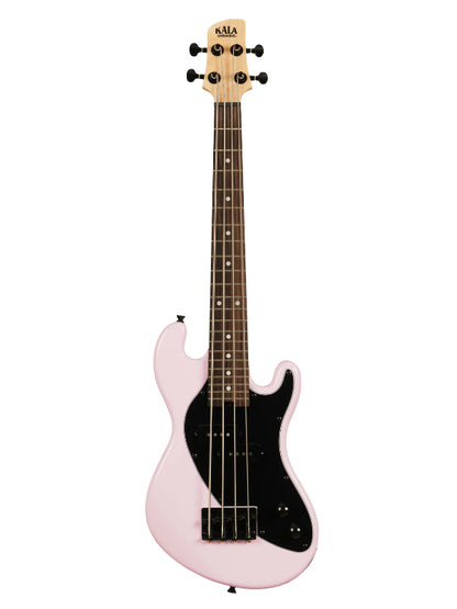 Kala UBASS-SB-LP-FS Electric Pale Pink Fretted U•BASS® Ukulele