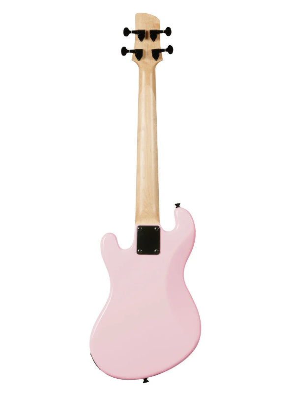 Kala UBASS-SB-LP-FS Electric Pale Pink Fretted U•BASS® Ukulele
