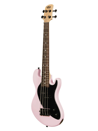 Kala UBASS-SB-LP-FS Electric Pale Pink Fretted U•BASS® Ukulele