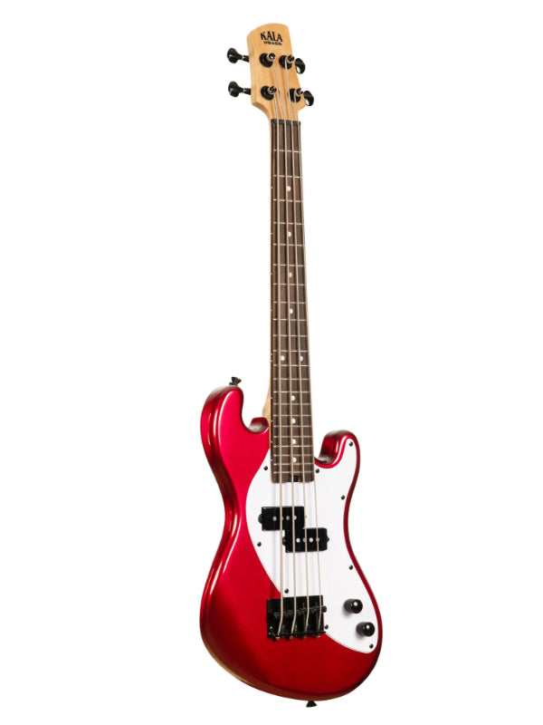 Kala UBASS-SB-RD-FS  Electric Red Fretted U•BASS® Ukulele