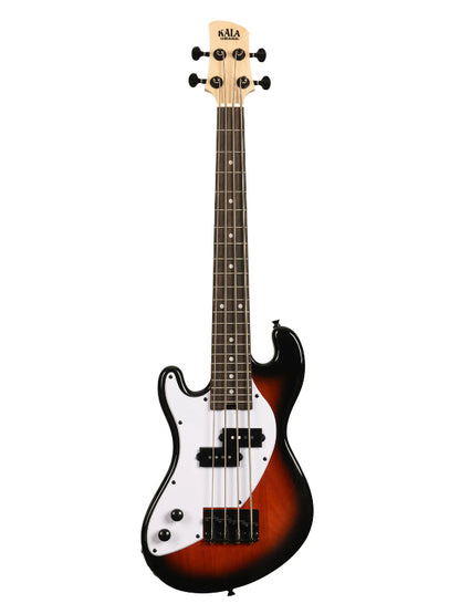 Kala UBASS-SB-TB-FS-L Electric Tobacco Burst Fretted U•BASS® Left-Handed Ukulele