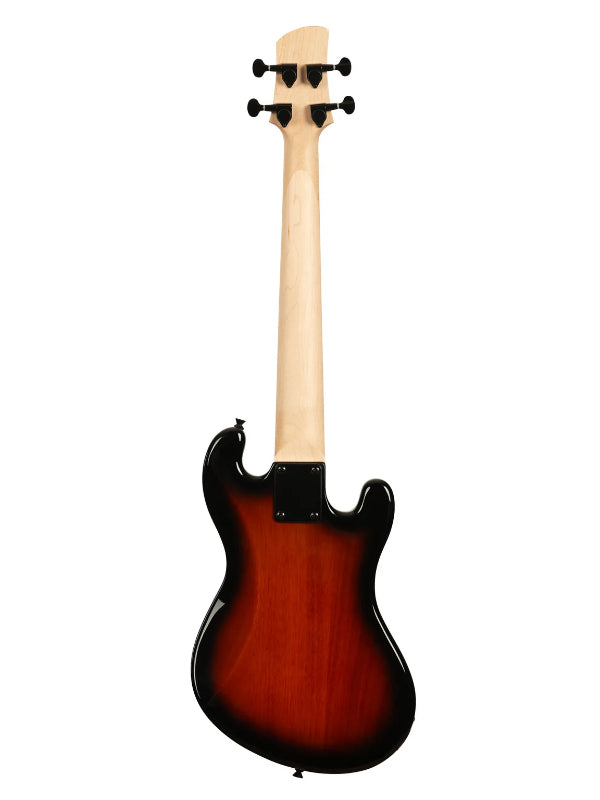 Kala UBASS-SB-TB-FS-L Electric Tobacco Burst Fretted U•BASS® Left-Handed Ukulele