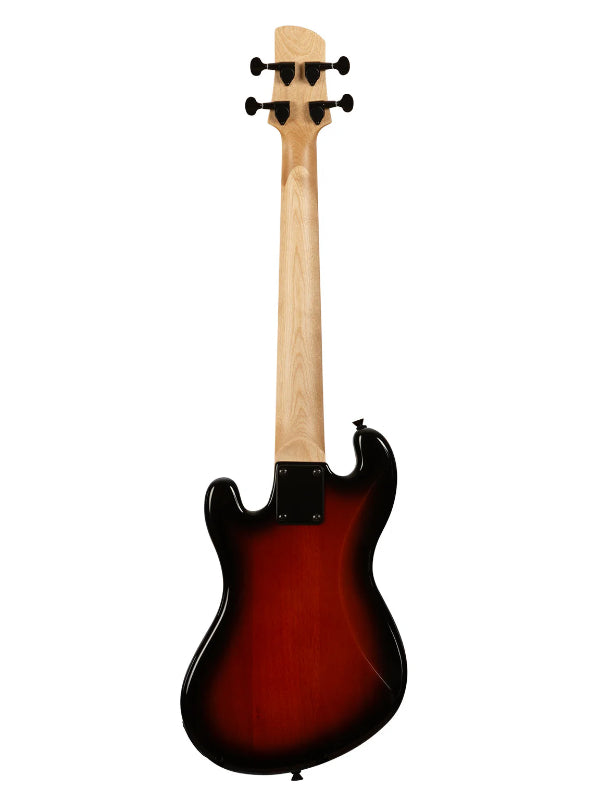 Kala UBASS-SB-TB-FS Electric Tobacco Burst Fretted U•BASS® Ukulele