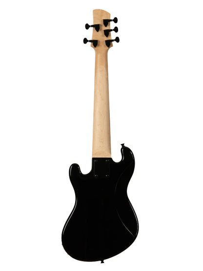 Kala UBASS-SB5-BK-FL Electric  5-String Black Fretless U•BASS® Ukulele