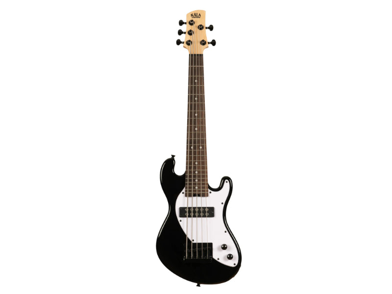Kala UBASS-SB5-BK-FS Electric  5-String Black Fretted U•BASS® Ukulele