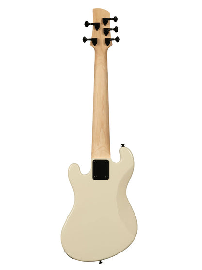 Kala UBASS-SB5-CR-FL Electric 5-String Sweet Cream Fretless U-BASS Ukulele