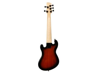 Kala UBASS-SB5-TB-FL Electric 5-String Tobacco Burst Fretless U•BASS® Ukulele