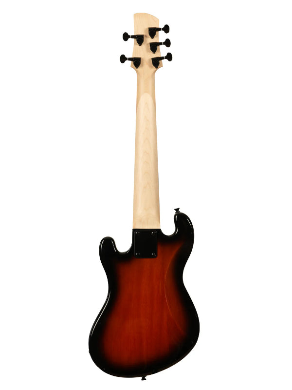 Kala UBASS-SB5-TB-FL Electric 5-String Tobacco Burst Fretless U•BASS® Ukulele